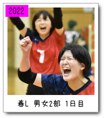 春リーグ男女２部